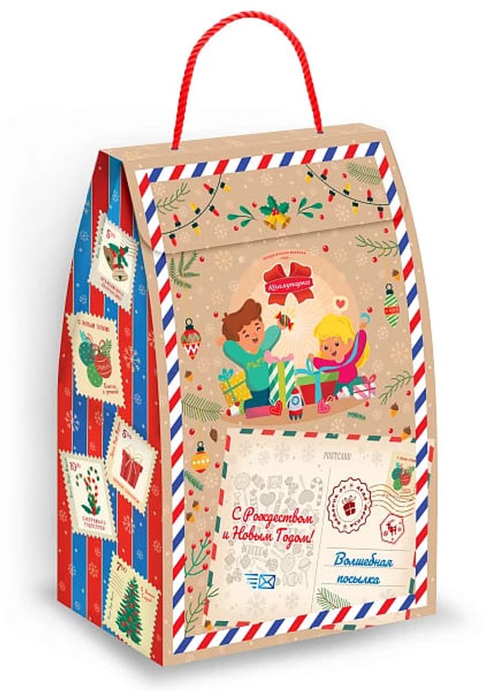 Новогодний подарок &quot;Новогодняя почта&quot; 700г. Коммунарка