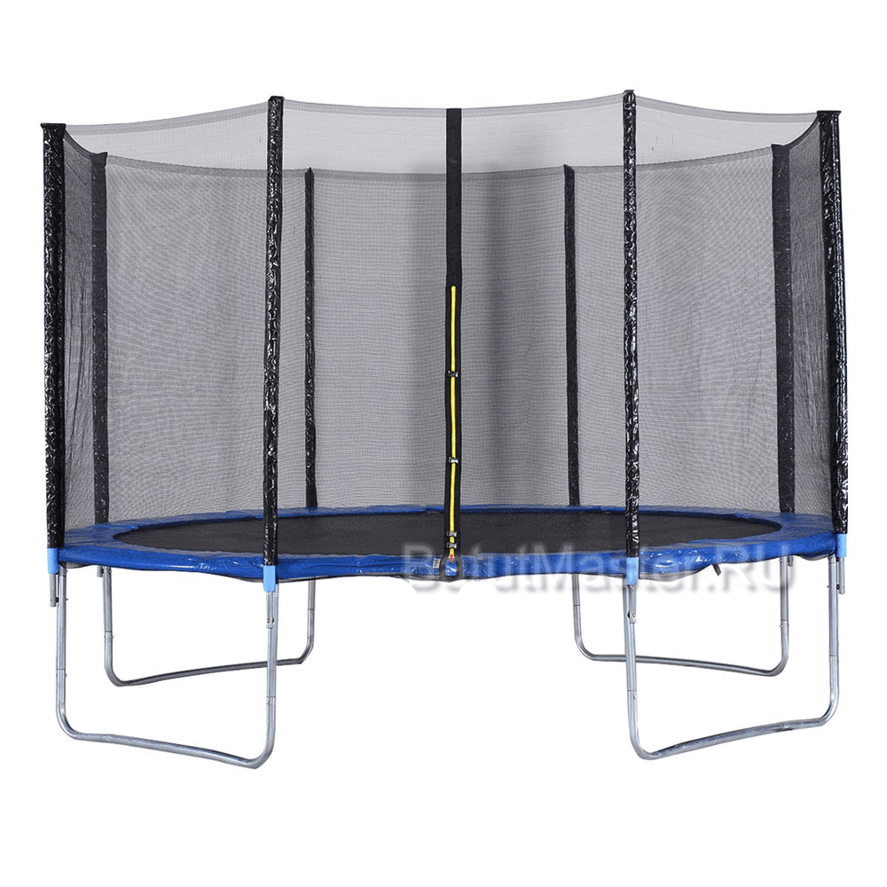 Батут с сеткой и лестницей, диаметр 16 фт