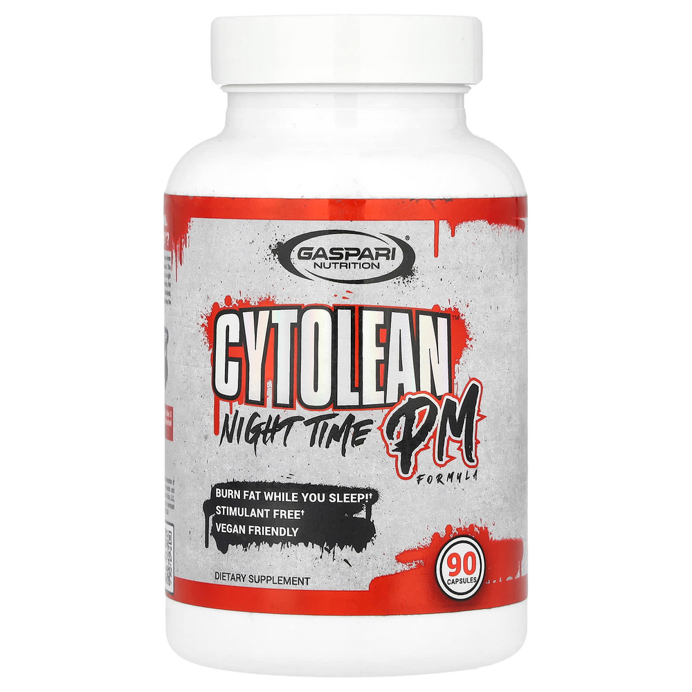 Gaspari Nutrition, Cytolean Night Time PM Formula, 90 капсул