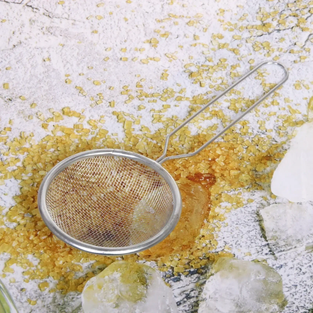 Сито металлическое 8 см с ручкой