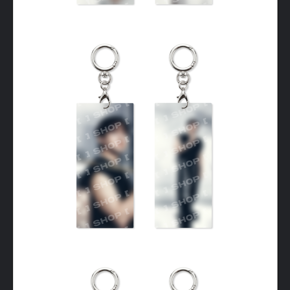 Мерч Stray Kids SECRET ACRYLIC KEYRING - RUN IT (брелок)
