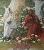 Календарь из гобелена на 2026 год Ласка 39х62