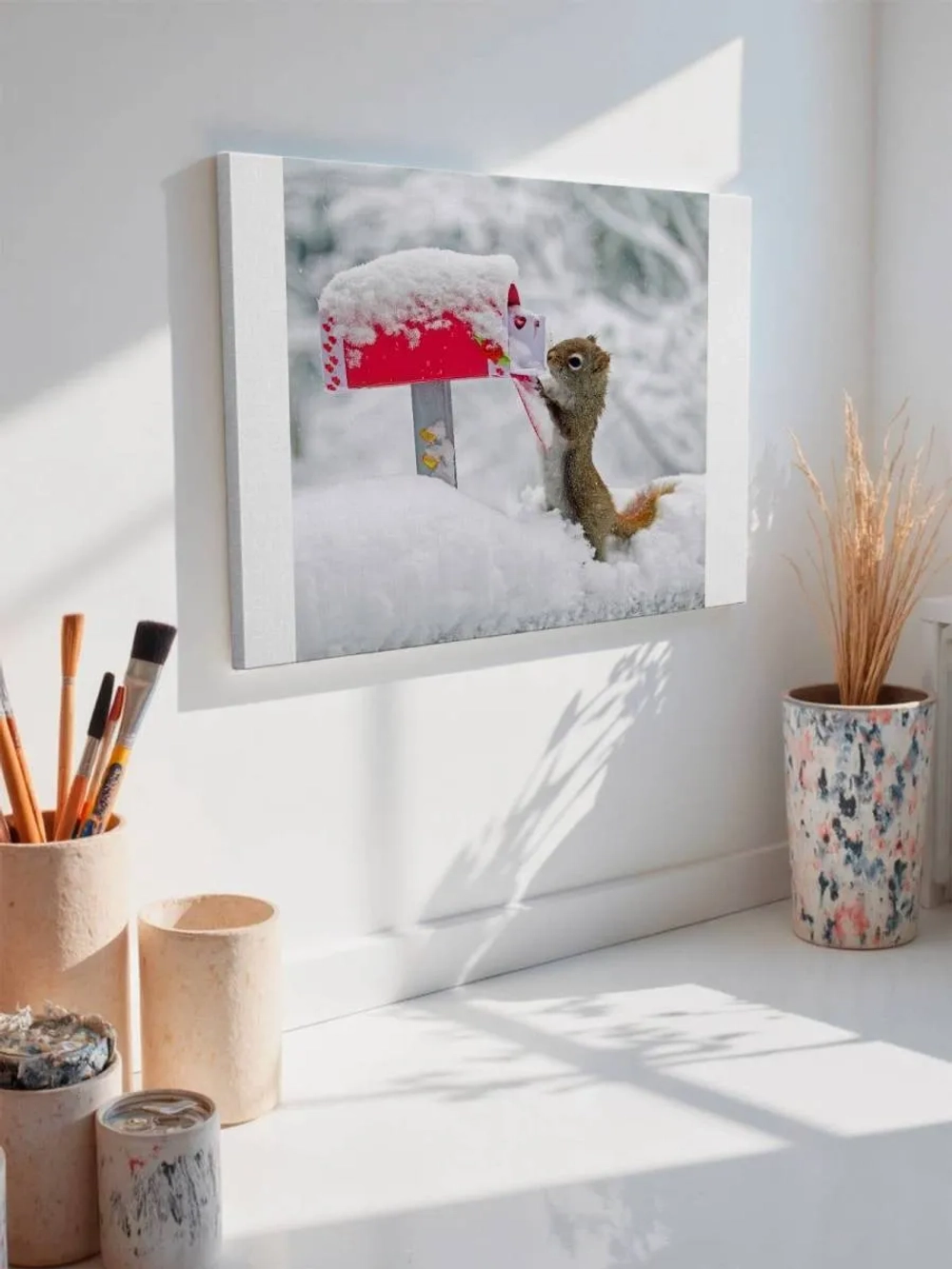 Картина на стену 40 X 50 Белка