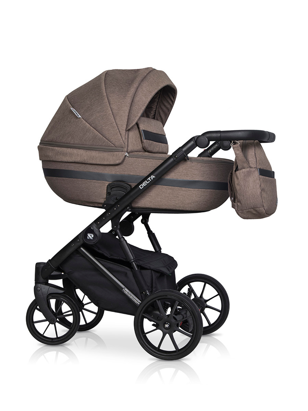 Коляска  DELTA (2 в 1) (RIKO BASIC) 03 Cappucino (капучино)