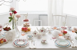 Royal Albert Поднос для сэндвичей New Country Roses Pink 30x18 см