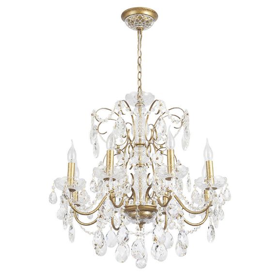 Подвесная люстра Crystal Lux Odelis SP8 Gold
