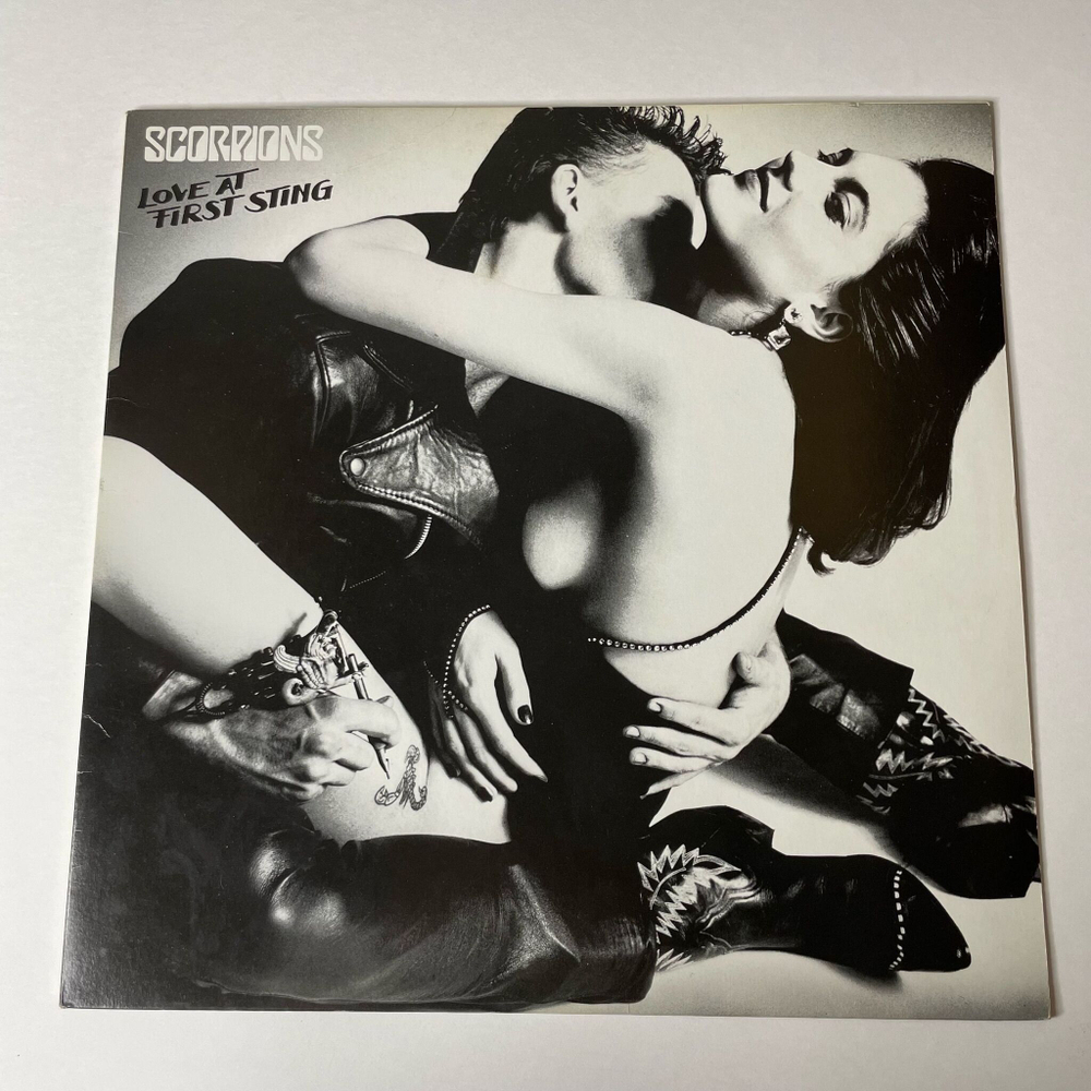 Винтажная виниловая пластинка LP Scorpions Love At First Sting (Japan 1984) (No Obi) Big City Nights