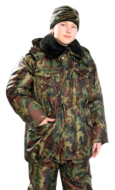 Куртка детская "Зима" цв. КМФ