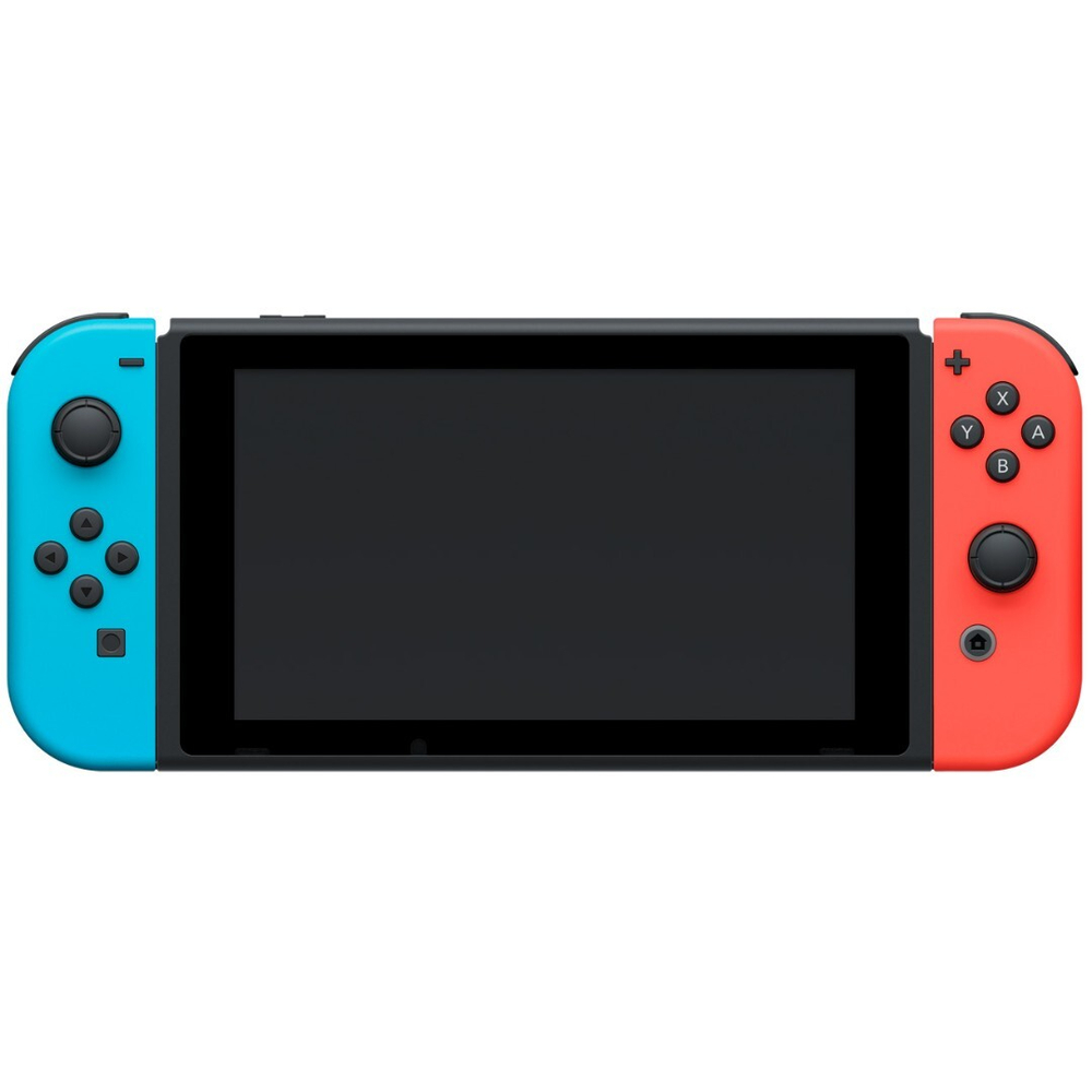 Игровая приставка Nintendo Switch (неоновый синий/неоновый красный)