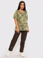 Футболка женская большие размеры