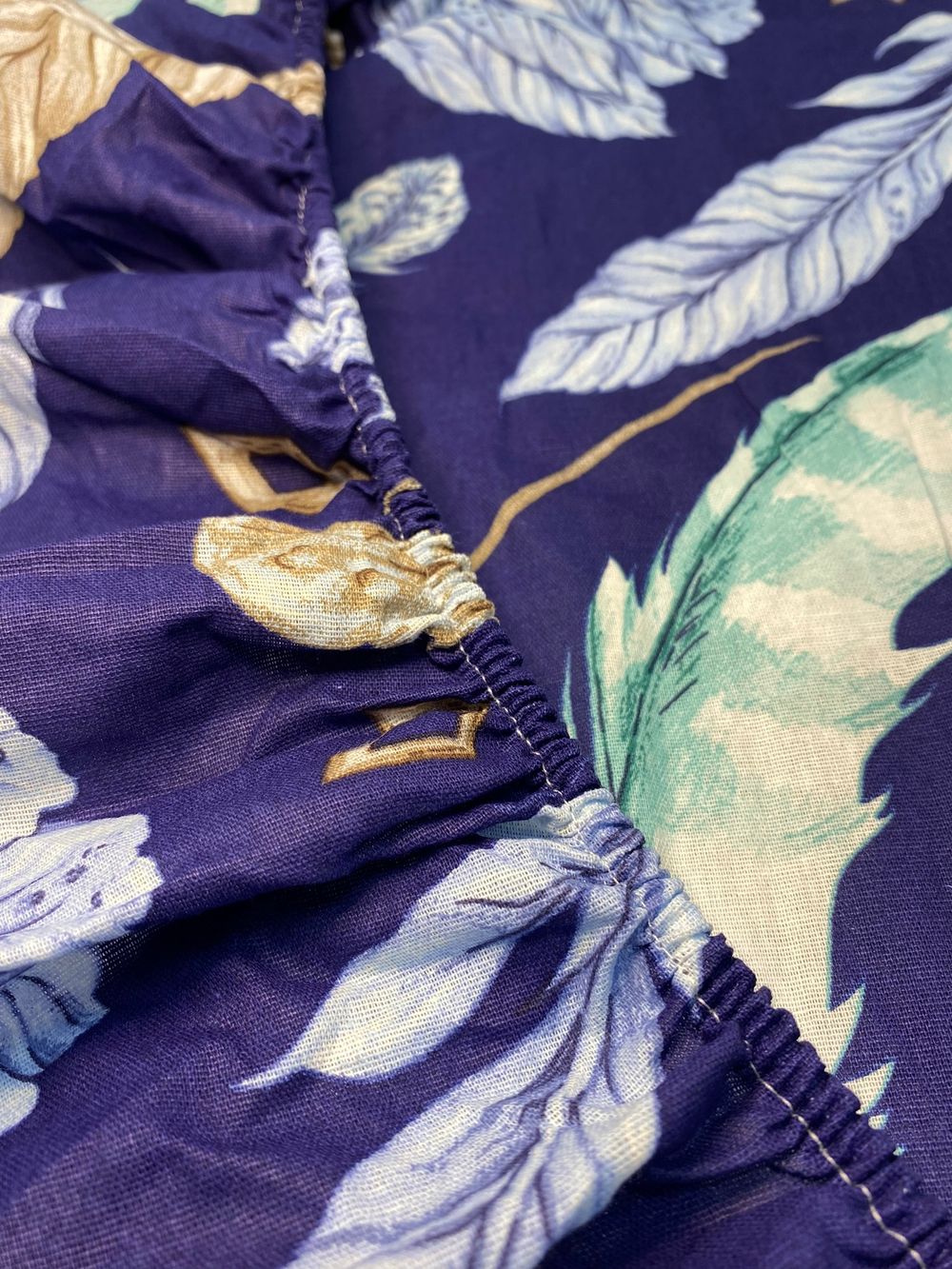 Простынь на резинке бязь Сказка "Хильда" 120x200 см