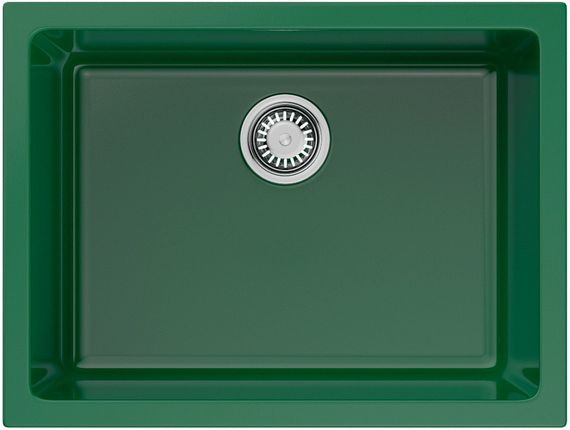 Мойка Omoikiri Okinoshima 61-U/I-RG Matt Natceramic/royal green