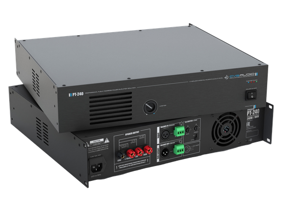 CVGAUDIO PT-240 профессиональный высококачественный усилитель мощности, мощность 240W/100V