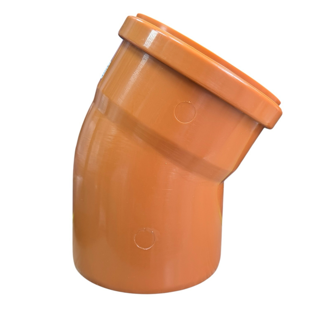 Отвод наружной канализации Valfex Ø110x30°