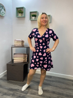 Халат женский "1607 К.П" на запах (Тексплюс)