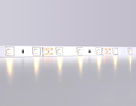 GS1001 2835 60Led/ 4.8W m/ 12V IP20 3000K/ 5000*8*1.2mm (2 конт.)