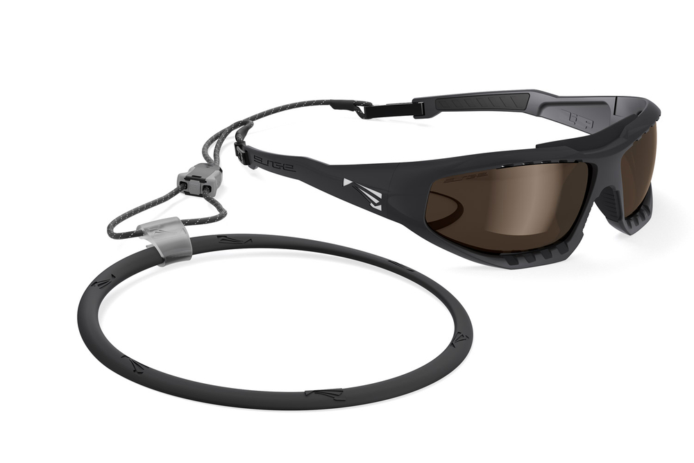 Спортивные очки LiP Surge Aero / Matt Black - Black / PC Polarized / Levante Series Chroma Brown
