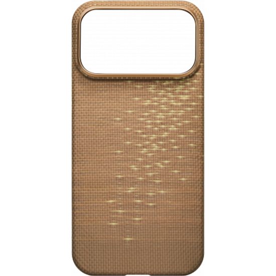 Чехол Pitaka Ultra-Slim Case (PitaTap™) для iPhone 17 Pro Max, Golden Glint