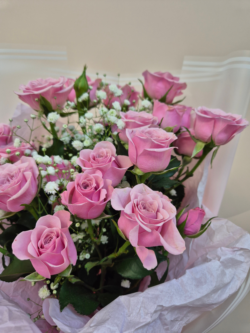 Роза кустовая букет