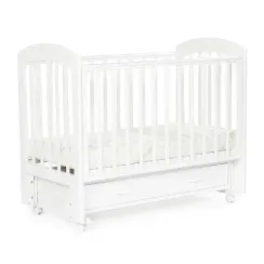 Детская кроватка Bebizaro Regency White