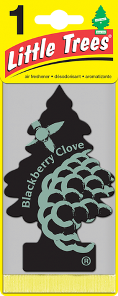 Car-Freshner Ароматизатор Ёлочка Car-Freshner Blackberry Clove Ежевика с гвоздикой