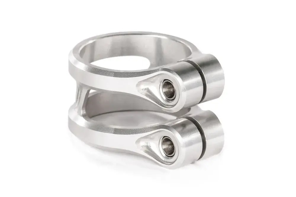 Зажим Ethic sylphe double clamp V2 34.9, Серебряный