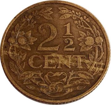 2 1/2 цента 1918 Нидерланды