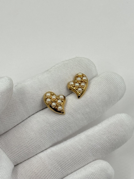 Серьги Сердечки Avon