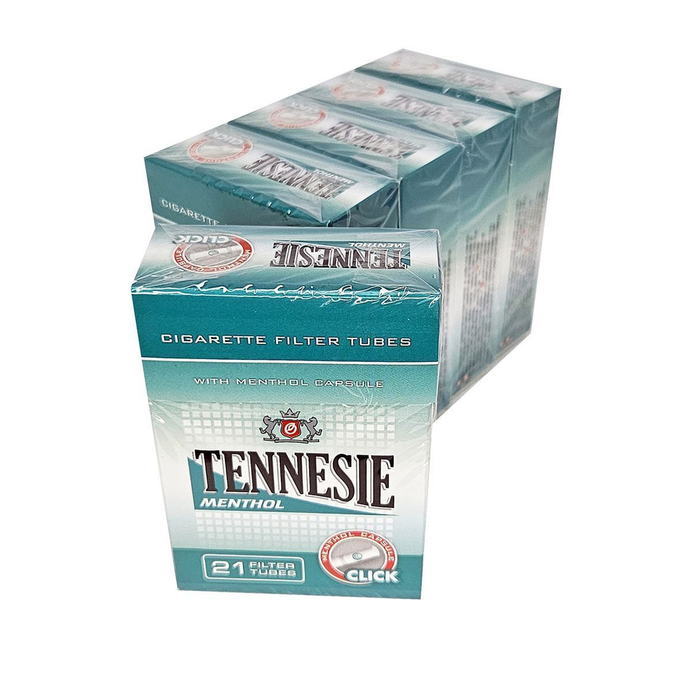 Гильзы для сигарет "Tennesie" Menthol Click 5х21шт