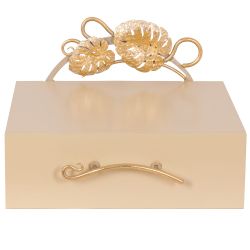 Тумба прикроватная Monstera Deliciosa (Монстера) подвесная Айвори