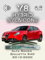 Щетки стеклоочистителя HUOYE Y8 600/450 мм на AlfaRomeo Giulietta | Push button