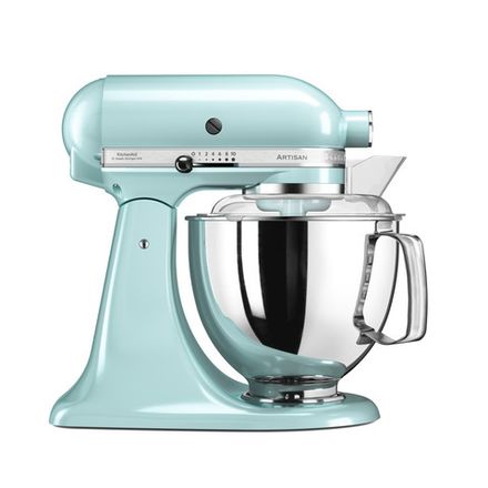 Миксер KitchenAid Artisan планетарный голубой 5KSM175PSEIC