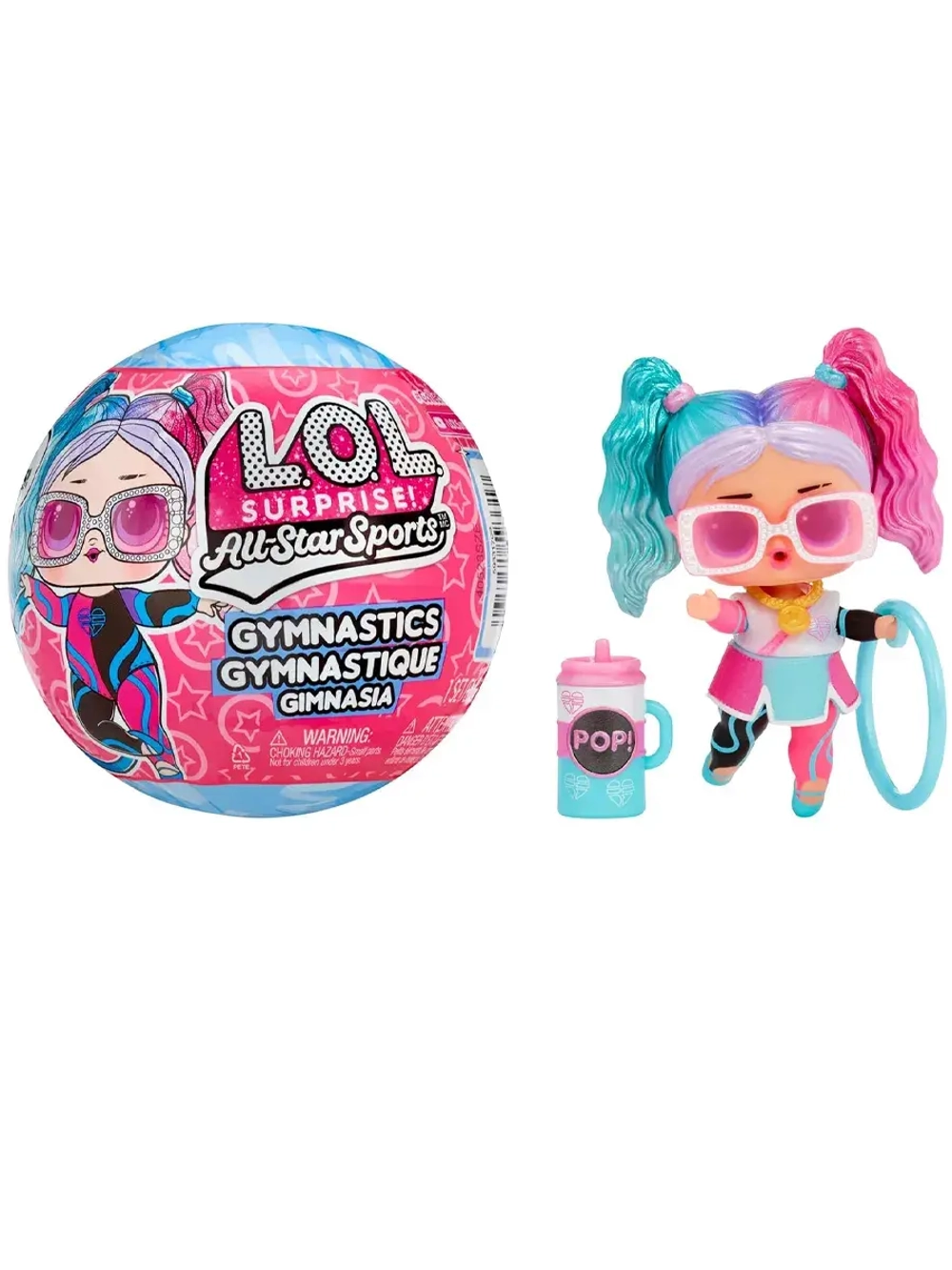 Кукла Лол Сюрприз в шаре Lol All Star Gymnastics оригинал