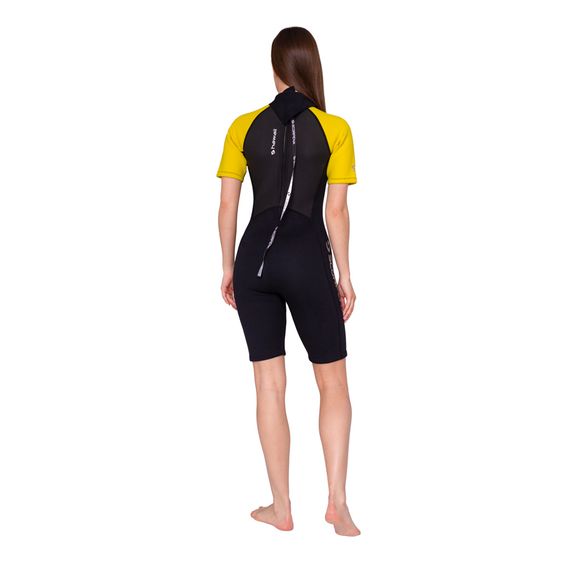 Гидрокостюм Scorpena Hawaii Shorty женский лимонный