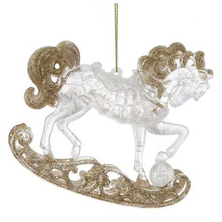 GAEM Украшение новогоднее "Лошадка", L11 W2 H10 см