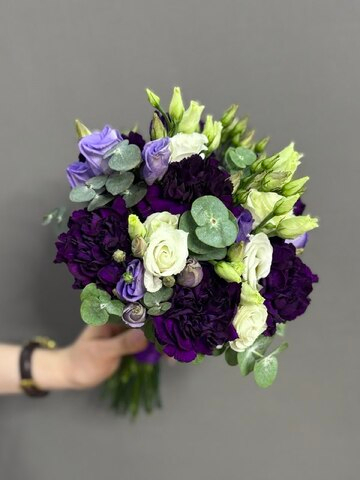 Букет невесты и бутоньерка