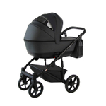 Детская коляска Sevillababy Tisso 2 в 1 серый экокожа