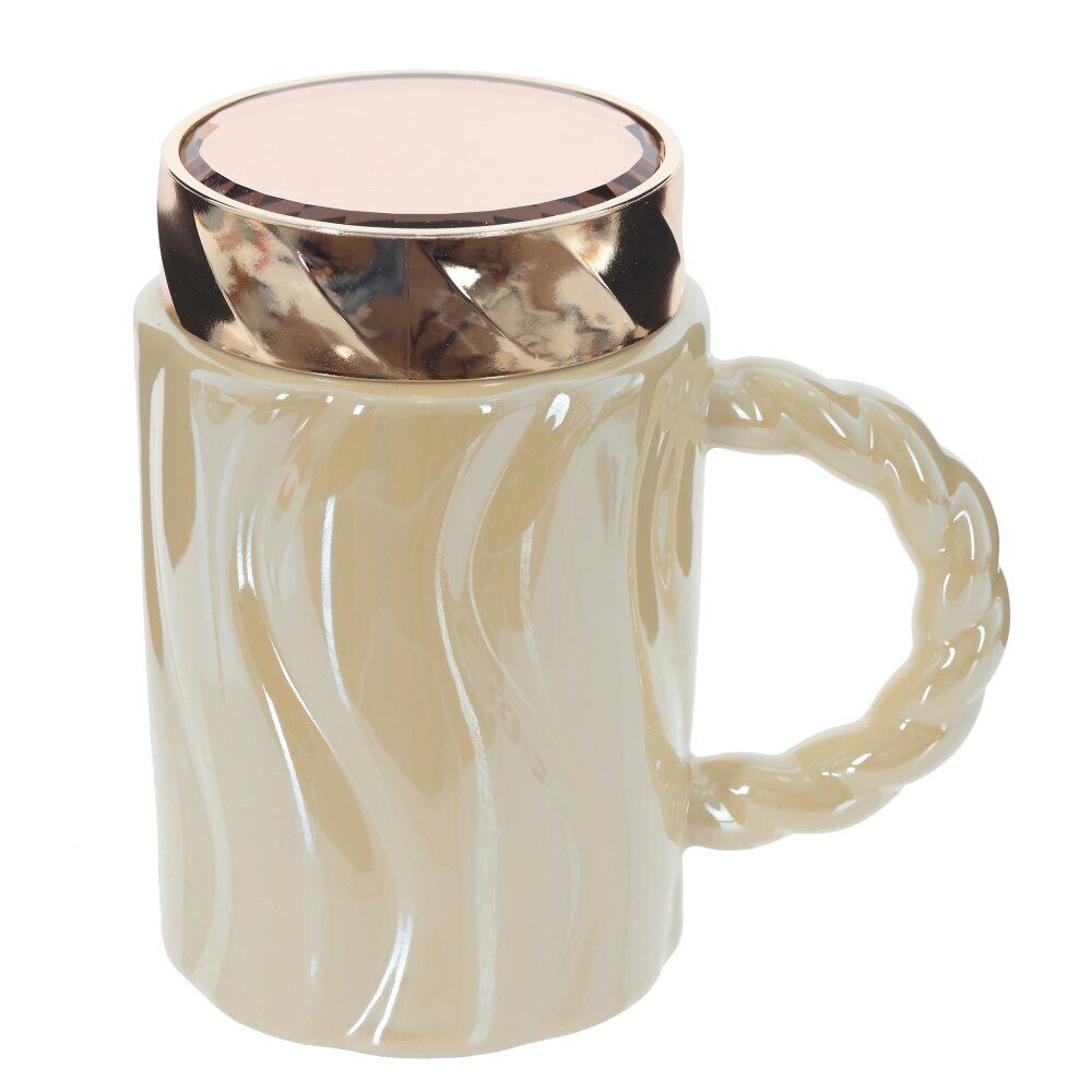 GAEM Кружка с крышкой, 490 мл, L13 W8 H13 см, 4в.