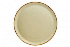 Тарелка для пиццы 32 см цвет желтый Seasons