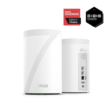 TP-Link Deco BE68 (2-pack) BE14000 Трехдиапазонная домашняя Mesh-система Wi-Fi 7