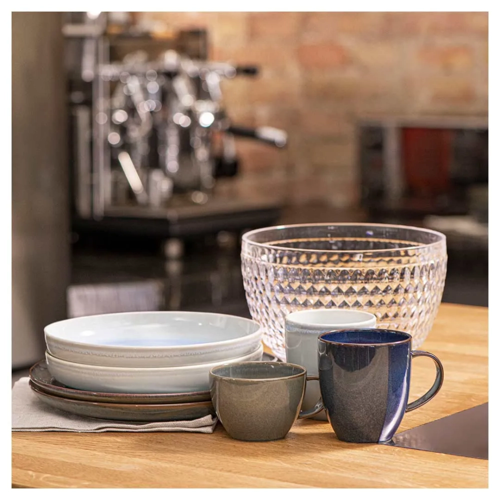 Like. by Villeroy&Boch Джинсовый набор для завтрака на 2 персоны (6 предметов) 19-5168-9651 + 19-5168-1900 + 19-5168-2640