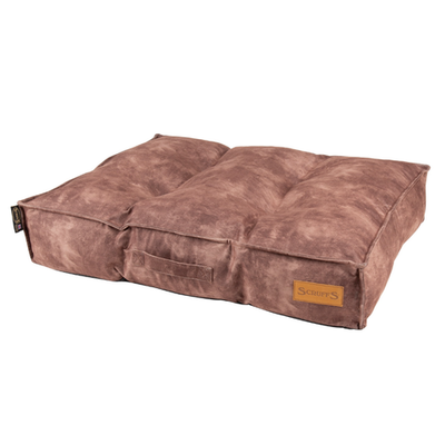 Scruffs матрас для собак "kensington", экозамша, шоколадный, 100x70x15см