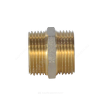 Ниппель латунь никель Ду 32 (1 1/4") НР 9022 ГОСТ 32585-2013 Aquasfera 9022-04