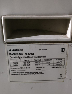 Сплит система Electrolux 48 eacc-48/out
