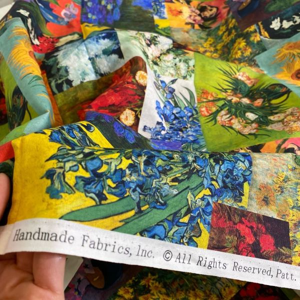 ШЕДЕВРЫ 100% , хлопок Handmade Fabrics 12