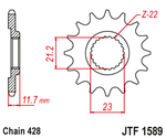 Звезда JTF1589.19