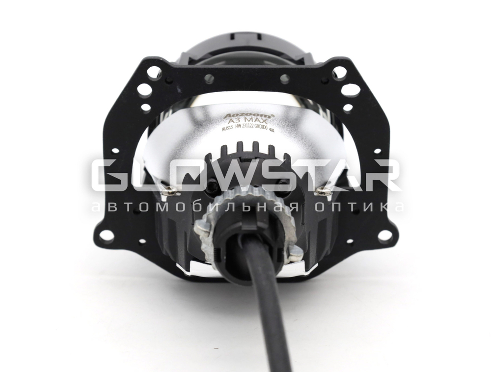 Билед модули Aozoom A3 Max 2025 2.5 дюйма, 5500К, 12V, 49W/57W, крепление 3R и съемное гаечное (комплект, 2шт)