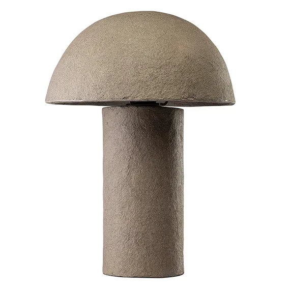 Лампа настольная texture sleek, D32x42 см, терракотовая