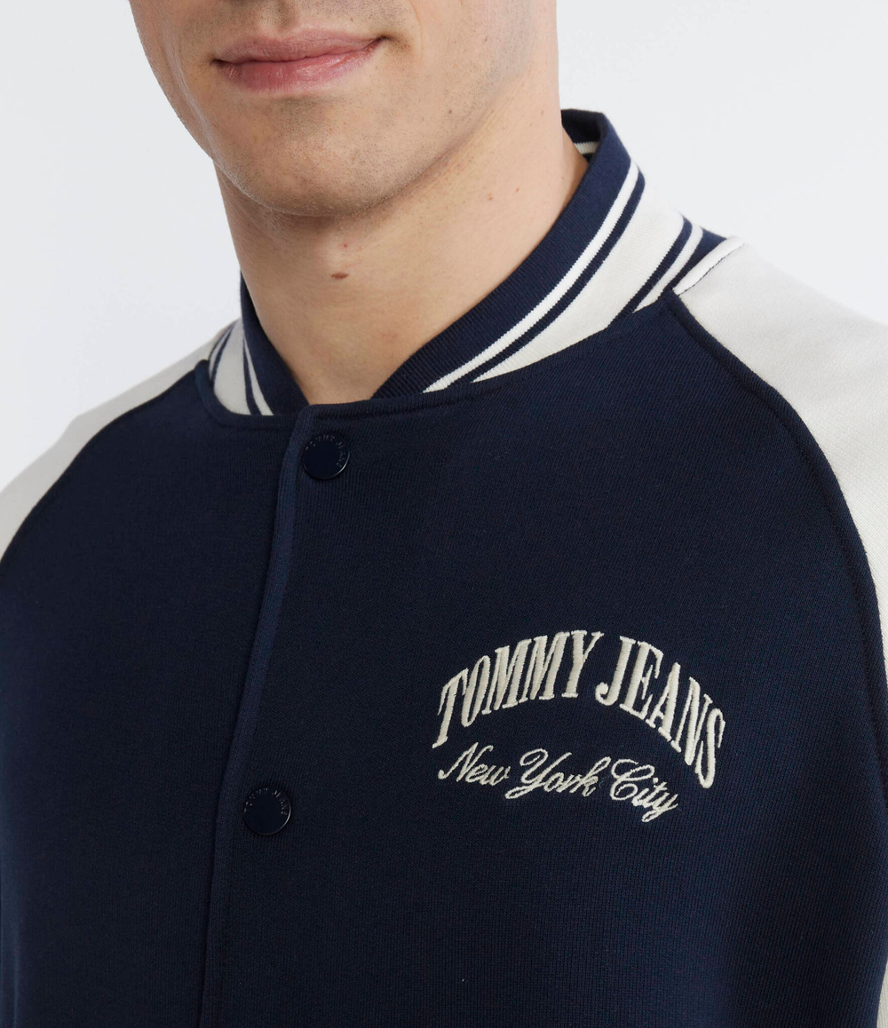 Худи BOMBER Tommy Jeans - темно-синий(DM0DM18400)
