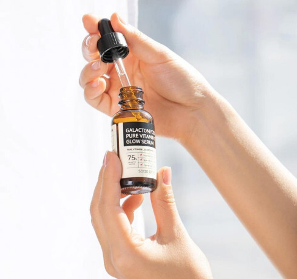 Осветляющая сыворотка с витамином С Some By Mi Galactomyces Pure Vitamin C Glow Serum Срок март 2026